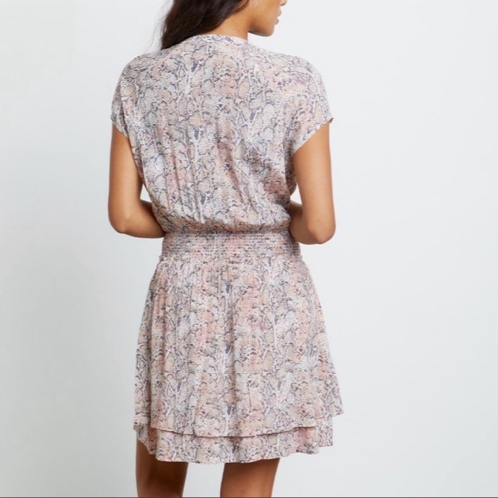 Rails Karla Mini Dress in Watercolor Snakeskin Print size Women’s Small - Picture 2 of 10